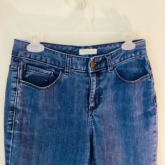 Coldwater Creek Straight Leg Medium Wash Jeans Size 4 - Picture 3 of 9